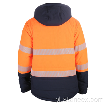 Bluza polarowa kurtka z wysokiej widoczności